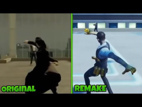 I Recreated A Scene From The Matrix In Fortnite. Ft Nightz 07