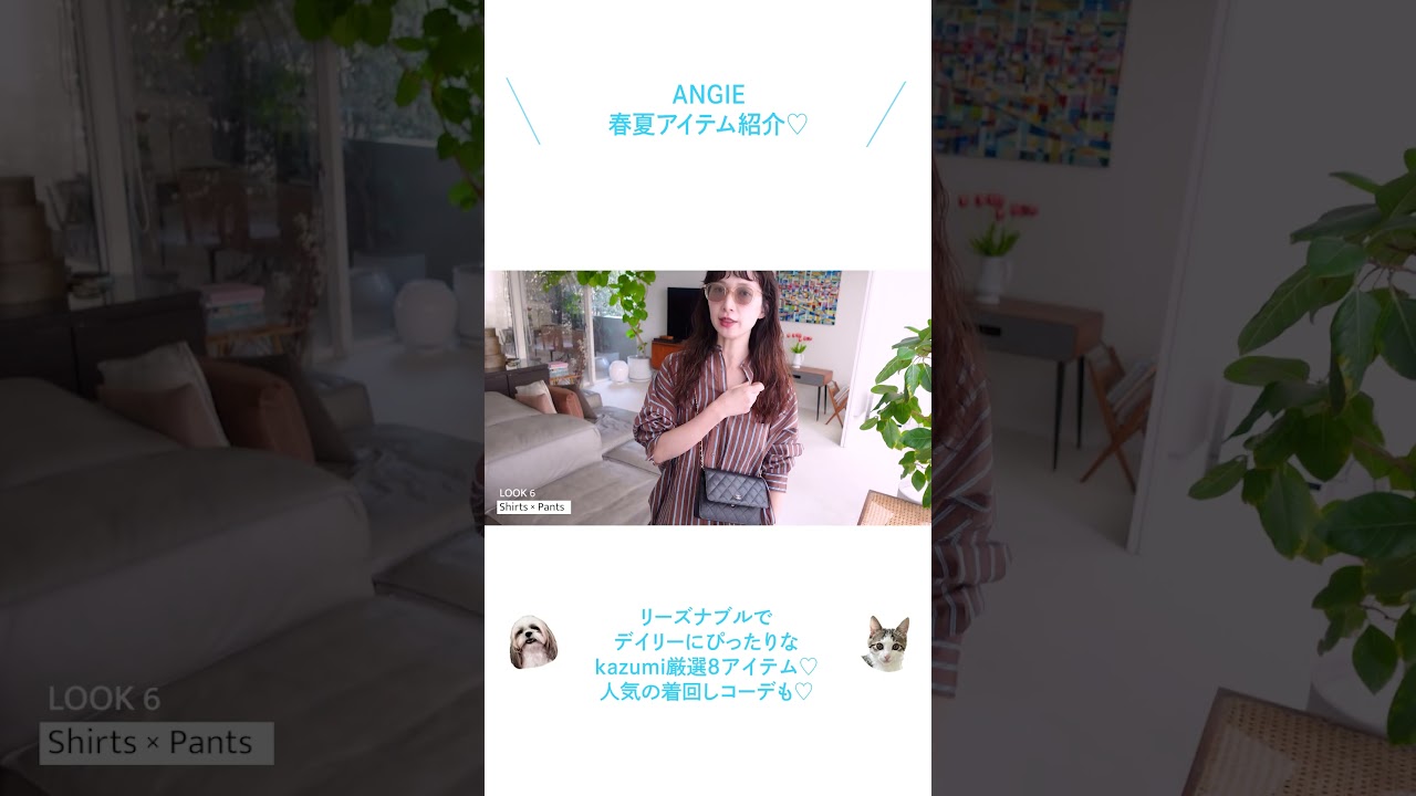 【ANGIE】プチプラアイテム着回し♡ #プチプラ