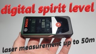 Bosch Laser Measure digital spirit level PLR 50 C