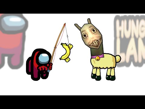 Mini Crewmate Kills Hungry Lamu Characters | Among Us