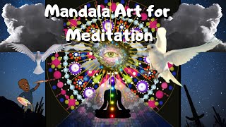 528 Hz Music & Mandala Art for Meditation & Relaxation #Meditation #Relaxation #MrSmithsArtRoom4kids