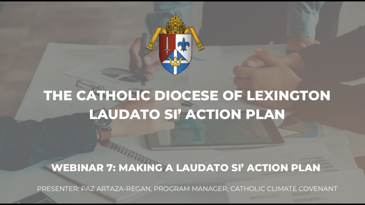 Laudato Si Webinar 7 : Making a Laudato Si Action Plan