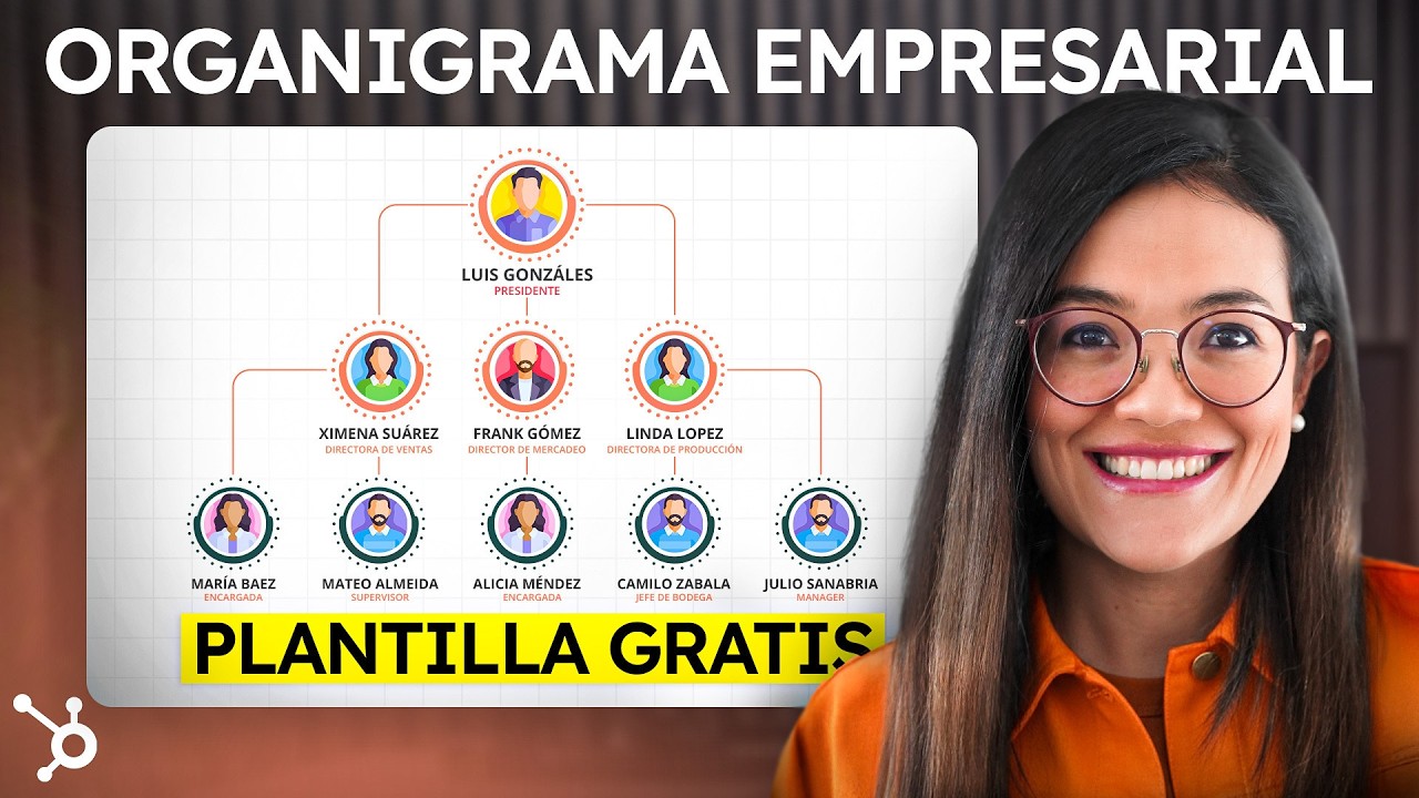 Cómo hacer un Organigrama Empresarial para tu empresa? [Plantillas gratis]