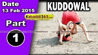 Kuddowal ( Jalandhar) Kabaddi Tournament 13 Feb 2015 Part 1 by Kabaddi365.com