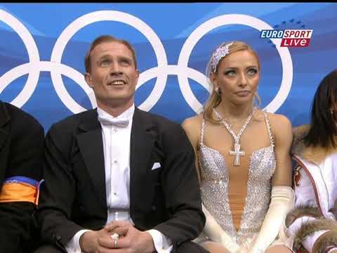 Tatiana Navka & Roman Kostomarov (RUS) Compulsory Dance 2006 Torino Olympic Games