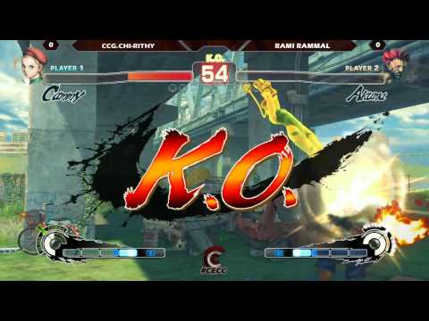 CECC Day 1 - SSF4AE2012 Top 16 to Top 8 - CCG.Chi-Rithy vs Rami Rammal