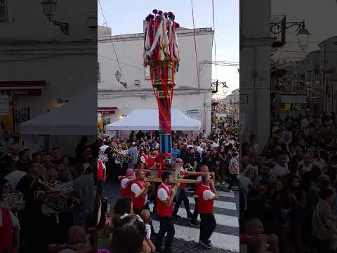 Ploaghe (SS): I candelieri in piazza.   29 giugno 2025