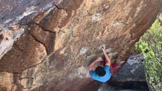 Video thumbnail of Jigsaw Puzzle, V5. Hueco Tanks