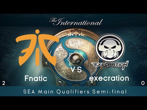 Fnatic vs Execration The International 2017 TI7 SEA Qualifier Dota 2 Highlights