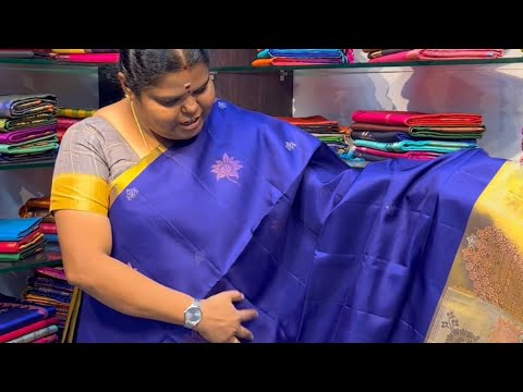 Dhinam oru Pure soft silk / Pure silk  - Trendy design - Rare color combo too