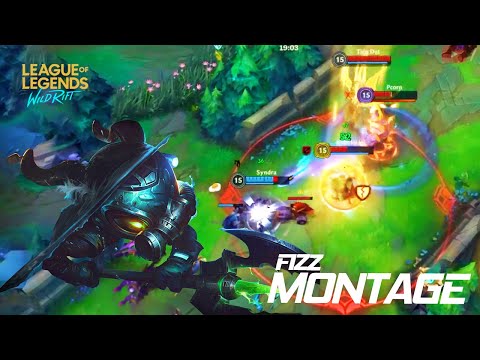 Wild Rift FIZZ Montage - Best FIZZ Plays | LoL Wild Rift Montage