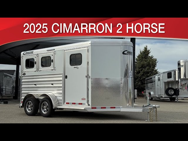 Preview image of 2025 Cimarron Norstar 2 Horse Bumper Pull Custom Order With Camera System youtube video