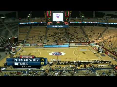 2012 MSHSAA Class 4 Girls Semifinal - Miller Career Academy vs Republic