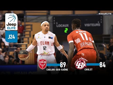 Chalon/Saône vs Cholet | J24 Jeep® ÉLITE - 30 mars 2019