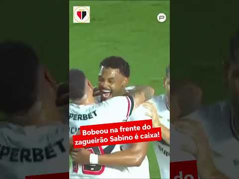 SABINO ABRE O PLACAR: ZAGUEIRO SUBIU SOZINHO APÓS LINDO CRUZAMENTO DE FERREIRINHA PELO SÃO PAULO