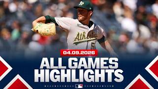 Highlights from ALL GAMES on 4/9 (Padres win on walk-off SLAM, Springs flirts with no-no, MORE!)