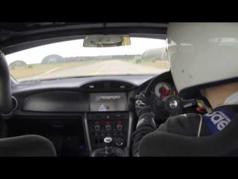 Fensport Toyota GT86 - Onboard, Handbrake Turn