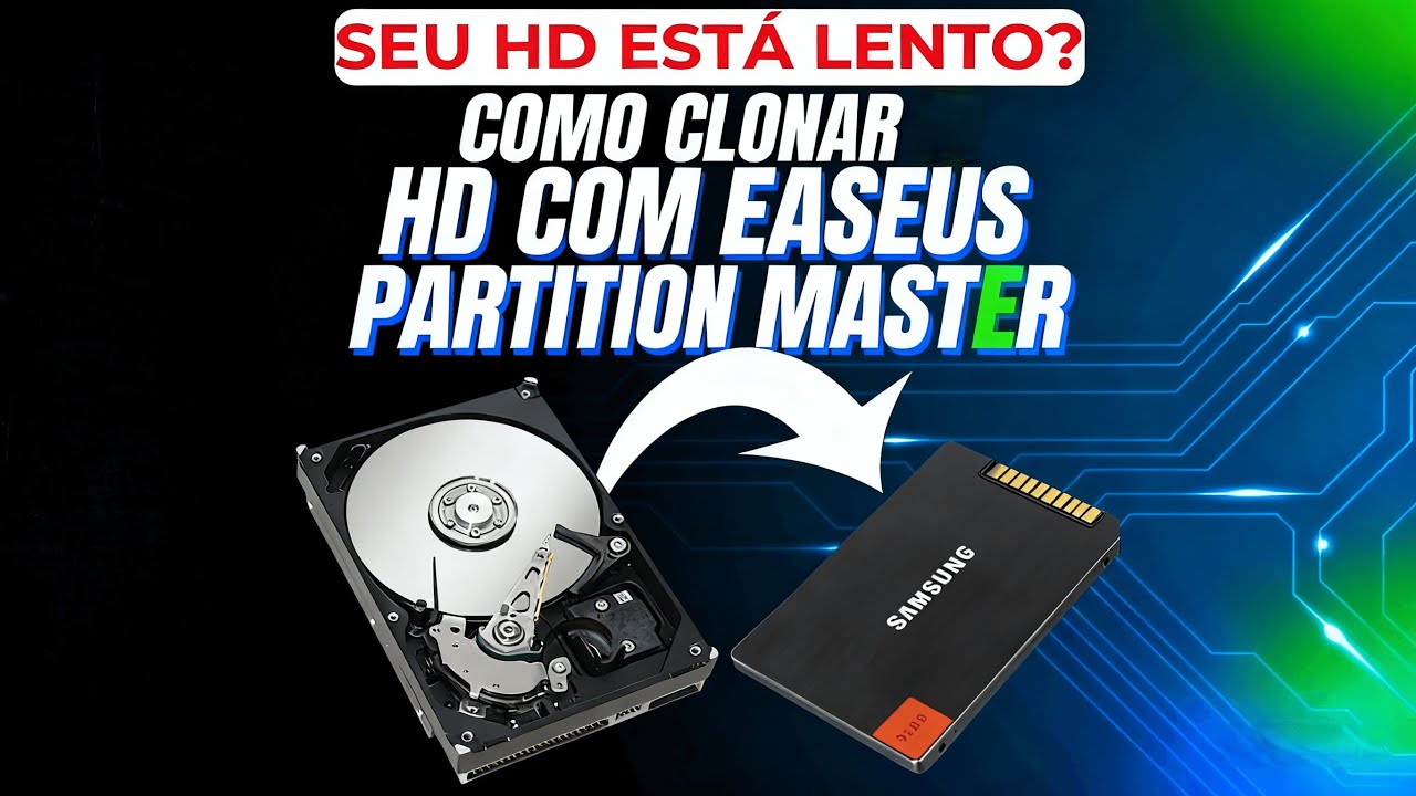 clonar HD ou SSD com o EaseUS Partition Master