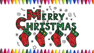 PRINTABLE Coloring Pages | MERRY CHRISTMAS | DOWNLOAD & PRINT