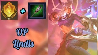 伝説対決ーAOV」 初心者向け| 交流戦ーリンディスのエンチャンとかを紹介させていただきます。
