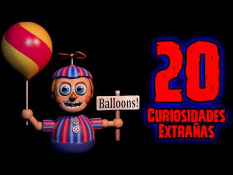 TOP 20: Las 20 Curiosidades Extrañas De Ballon Boy De Five Nights At Freddy's | fnaf 2