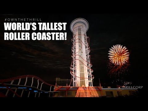 Worlds Tallest Roller Coaster *FULL* Unedited POV!  Skyscraper Skyplex Orlando Florida
