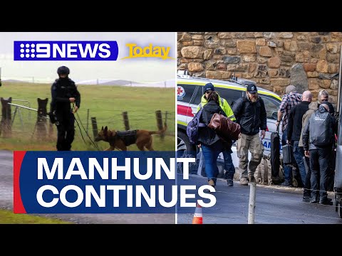 Search continues for accused police killer Dezi Freeman | 9 News Australia