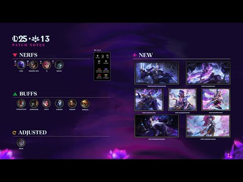 Patch 25.13 Rundown! - League of Legends