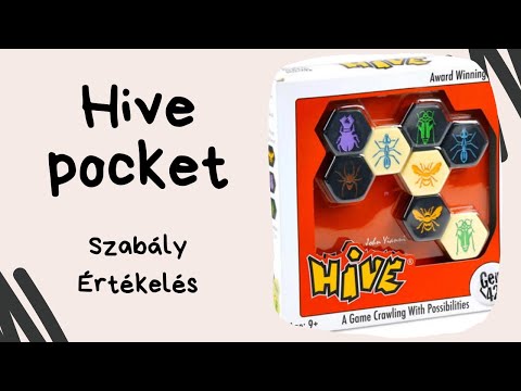 Az öreg bogarast még mindig szeretik! Hive pocket társasjáték játékbemutató és szabályismertető - Társasozz Okosan!