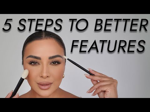 HOW TO ENHANCE YOUR FEATURES IN 5 STEPS | NINA UBHI