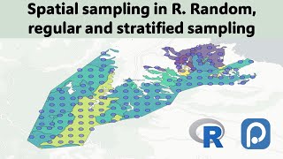 Spatial Sampling in R. Random, regular and stratified sampling