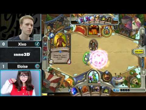 Weplay Hearthstone League Day #4 Eloise vs Xixo [ENG]