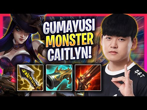 GUMAYUSI IS A MONSTER WITH CAITLYN! - T1 Gumayusi Plays Caitlyn ADC vs Kai'sa! | Season 2024