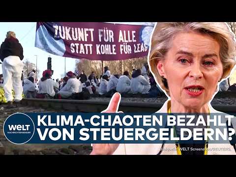 INVESTIGATIVE RECHERCHE: Klimaaktivisten erhielten für Kampagnen und Aktionen EU-Steuergelder