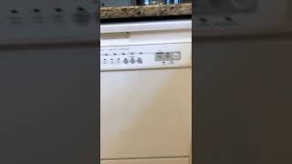 Resetting the lock button on the Kenmore Elite 665