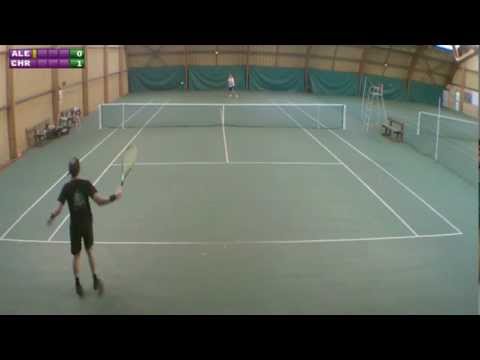 Christophe (15) vs Alexandre (15/4) - Individuel Entreprise - 30/08/2012 - Super Tiebreak