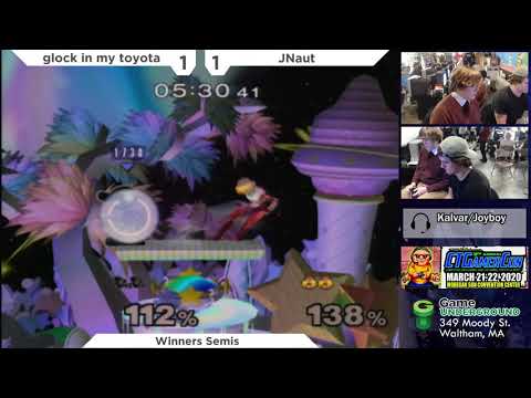N.E. Melee Arcadian 7 - glock in my toyota (Mr. Game & Watch) vs. JNaut (Sheik) - SSBM WSF