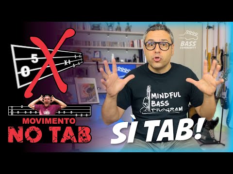 TAB sì / TAB no - Cercare le TAB dei brani non ti farà crescere come bassista, ma... Bass Aerobics