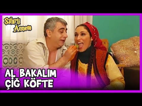 Avni ve Suzan Çiğ Köfte Yoğuruyor - Sihirli Annem 43. Bölüm