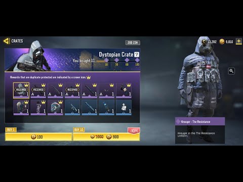 Dystopian Crate INSANE LUCK 11 Crate Secret Trick 😳