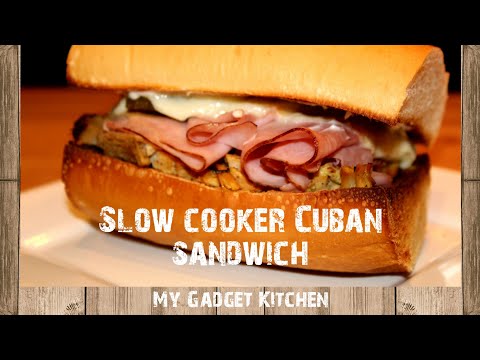 How To: Slow Cooker Cuban Sandwiches | Pork Roast...