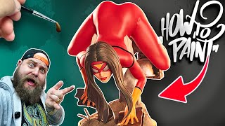 Tight Boots and Spider Suits - How To Paint Spiderwoman 3D Print