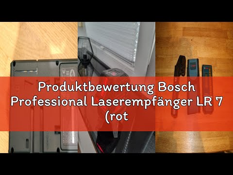 Produktbewertung Bosch Professional Laserempfänger LR 7 (roter und grüner Strahl, 2 x AAA Batterien,