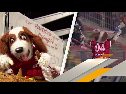 Maskottchen dreht bei RWO-Gala am Rad | SPORT1