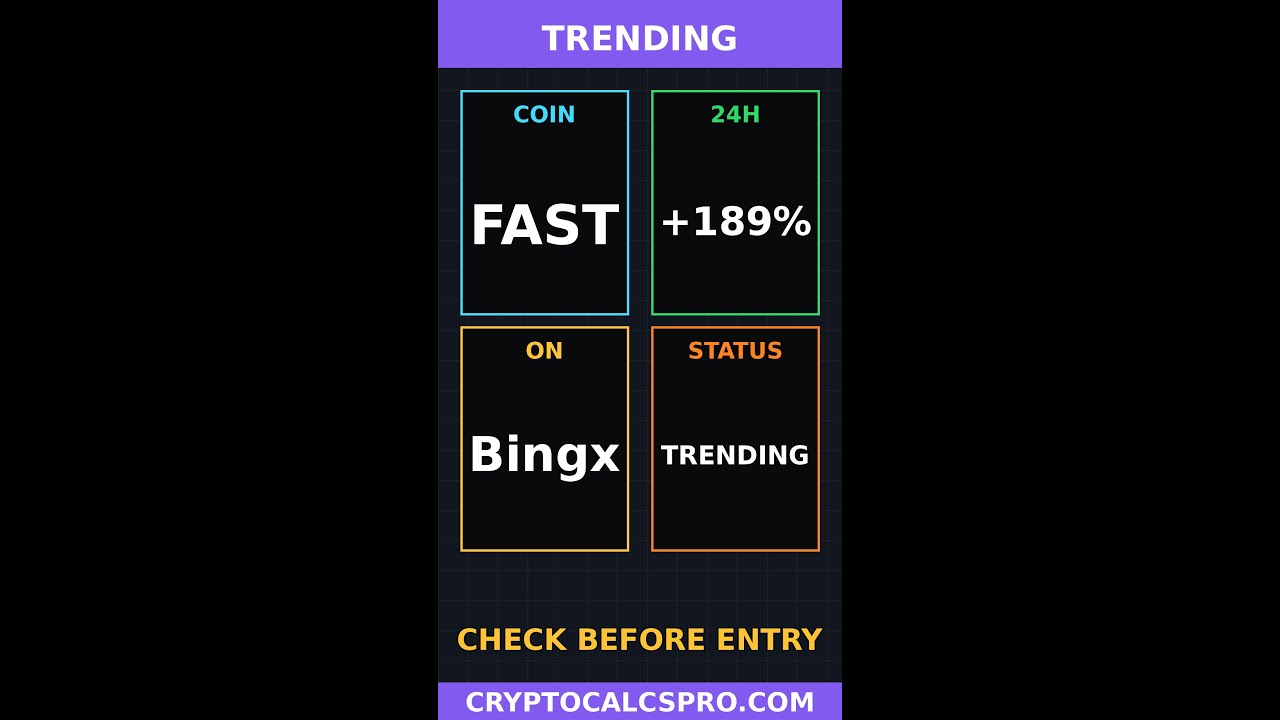 FAST PUMPING +189 Percent — Crypto Trading 2026 — Real Trader Setup
