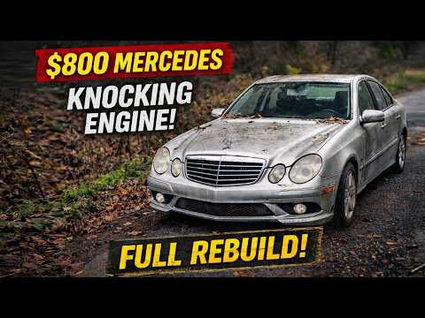 Thumbnail for $800 Mercedes With a Knocking Engine — Full Rebuild by Mercedes-Benz