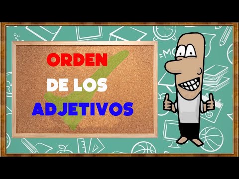 The Order of Adjectives in English