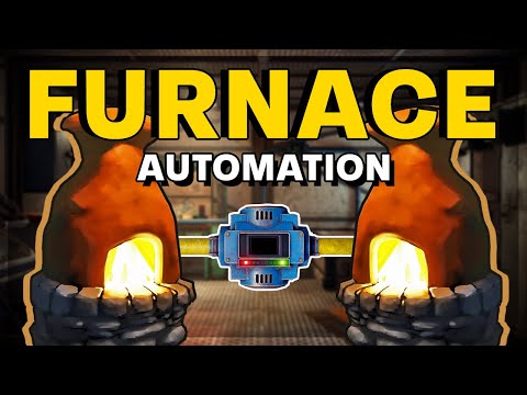 THE BEST Way to Automate Furnaces in Rust for MAXIMUM Efficiency!