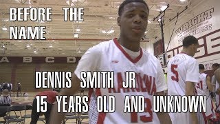 Dennis Smith Jr. The Biggest Sleeper In The Draft?! 15 Years Old and Unknown Full Highlights!