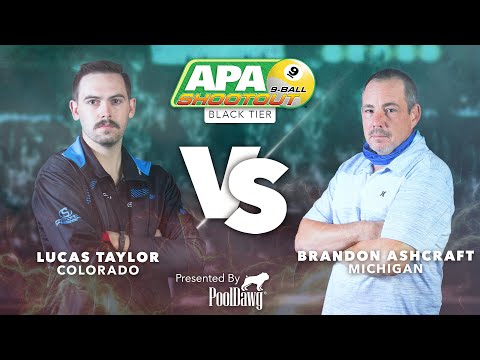 2020-2021 9-Ball Shootout - Black Tier Finals - APA Poolplayer Championships
